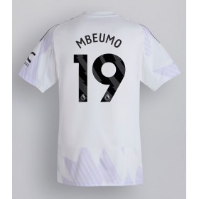 Manchester United Bryan Mbeumo #19 Borta Kläder 2025-26 Kortärmad